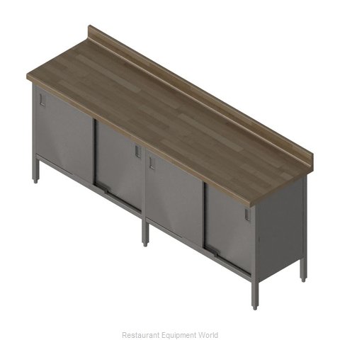 John Boos EBSW7R4-24144 Work Table, Wood Top