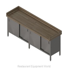 John Boos EBSW7R43-30132 Work Table, Wood Top