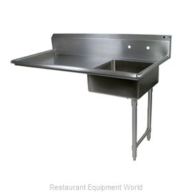 John Boos EDTS8-S30-60UCR-X Dishtable, Soiled, Undercounter