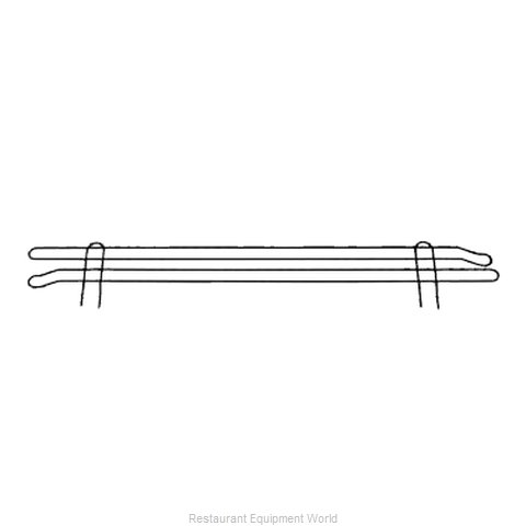 John Boos EPS-L24-B Shelving Ledge