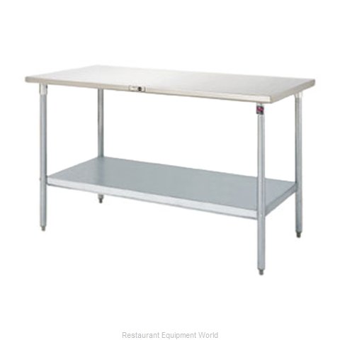 John Boos ESS079A Work Table 108 Long Stainless Steel Top