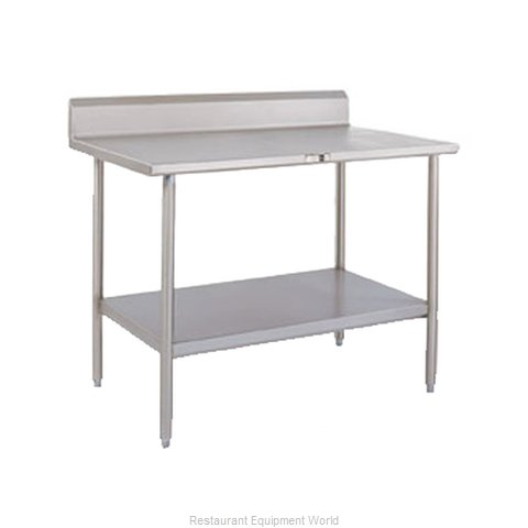 John Boos ESS101A Work Table 108 Long Stainless Steel Top