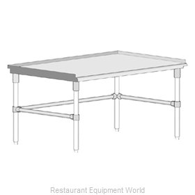 John Boos GS6-2415GBK Equipment Stand, for Countertop Cooking
