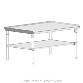 John Boos GS6-2415GSK Equipment Stand, for Countertop Cooking