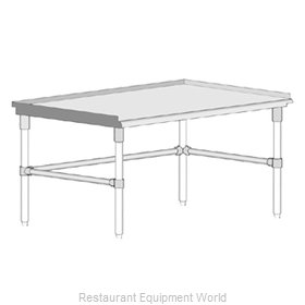 John Boos GS6-2418GBK Equipment Stand, for Countertop Cooking