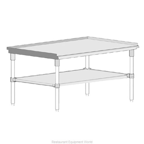 John Boos GS6-2436GSK Equipment Stand, for Countertop Cooking