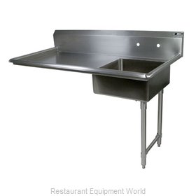 John Boos JDTS-20-50UCR-X Dishtable, Soiled, Undercounter