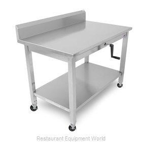 John Boos LT6R5-3060SSW-C Work Table,  54