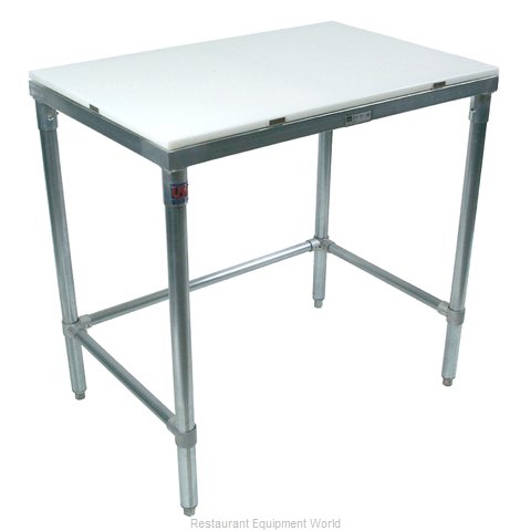 John Boos M001 Work Table, Poly Top