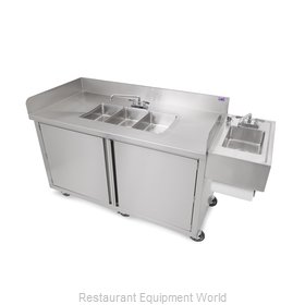 John Boos MCS3-1014-HS-X Hand Sink, Mobile