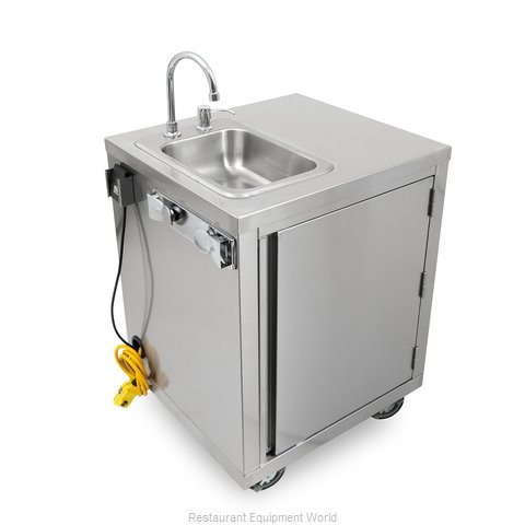 John Boos MHS-F-2624-FS-X Hand Sink, Mobile (Magnified)