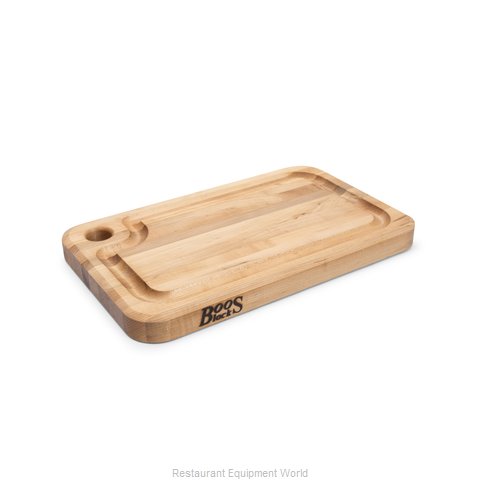 John Boos MPL1610125-FH-GRV Cutting Board, Wood