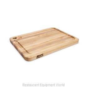 John Boos MPL2015125-FH-GRV Cutting Board, Wood