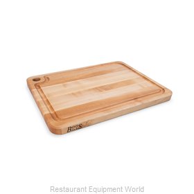 John Boos MPL2216125-FH-GRV Cutting Board, Wood