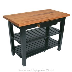 John Boos OC3625-S Work Table, Wood Top