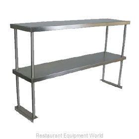 John Boos OS-ED-1236-X Overshelf, Table-Mounted