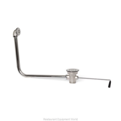 John Boos PB-LWR-1OV Drain, Lever / Twist Waste