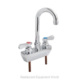 John Boos PBF-4SM2-3GLF-X Faucet Wall / Splash Mount