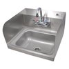 John Boos PBHS-W-1410-P-SSLR Sink, Hand