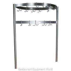 John Boos PRB01 Pot Rack, Table-Mounted