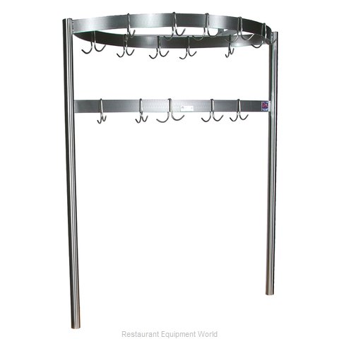 John Boos PRB03 Pot Rack, Table-Mounted