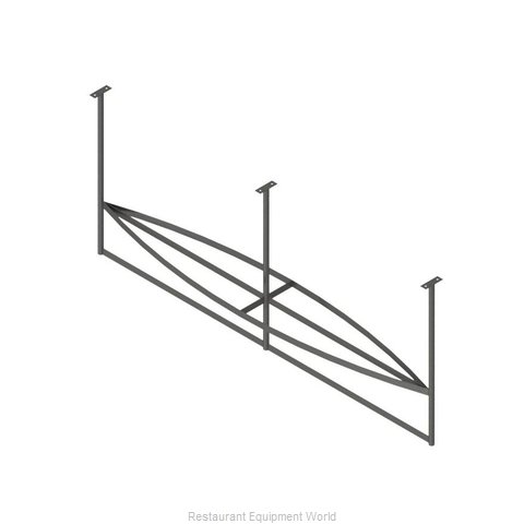 John Boos PRB03A-C Pot Rack, Ceiling Hung