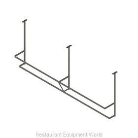 John Boos PRD4-C Pot Rack, Ceiling Hung