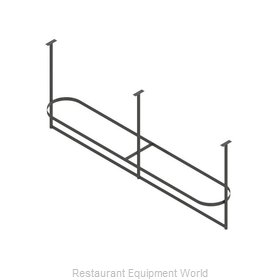 John Boos PRTC3A-C Pot Rack, Ceiling Hung