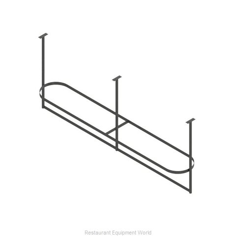 John Boos PRTC7-C Pot Rack, Ceiling Hung