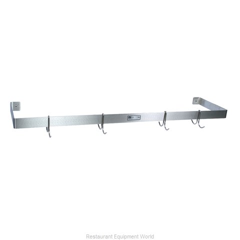 John Boos PRW14A Pot Rack, Wall-Mounted