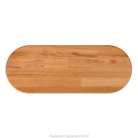 John Boos RTM-BL3648-OVL Table Top, Wood