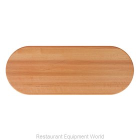 John Boos RTO-3648-OVL Table Top, Wood
