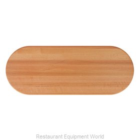 John Boos RTO-3660-OVL Table Top, Wood