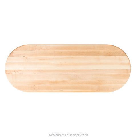 John Boos RTSM-3648-OVL Table Top, Wood