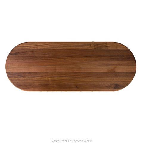 John Boos RTW-3648-OVL Table Top, Wood