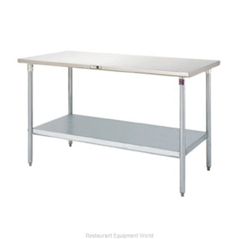 John Boos S14010A Work Table 84 Long Stainless Steel Top