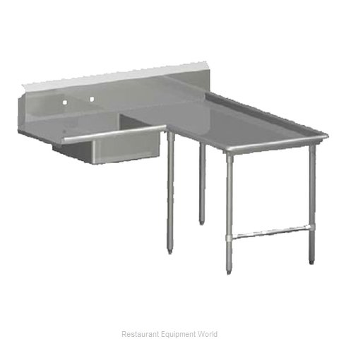 John Boos SDT6-I6048SBK-R Dishtable, Soiled