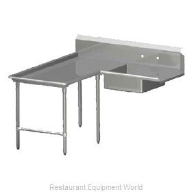 John Boos SDT6-I6060GBK-L Dishtable, Soiled