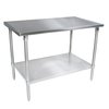 Mesa de Trabajo, 122m (48 pulgadas)
 <br><span class=fgrey12>(John Boos ST4-2448SSK Work Table,  40