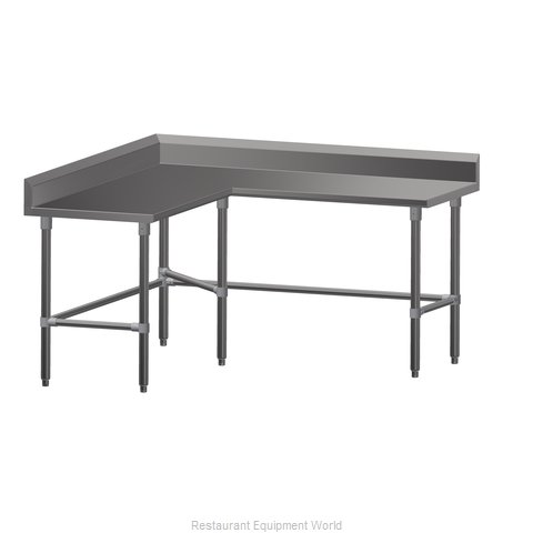 John Boos ST4R5-L2460SBK Work Table, L-Shaped