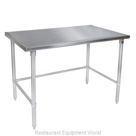 John Boos ST6-24108GBK-X Work Table,  97