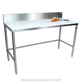 John Boos TC003 Work Table, Poly Top