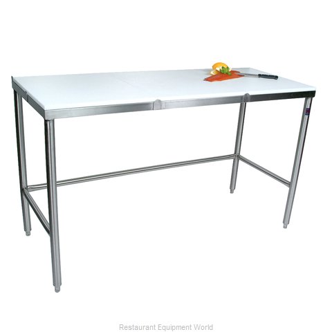 John Boos TC043 Work Table, Poly Top