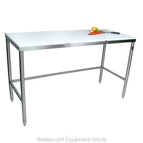 John Boos TC045 Work Table, Poly Top