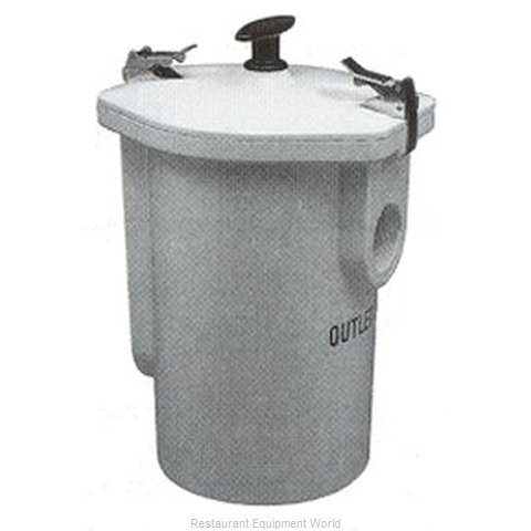 Zurn Z-1180 Solids Grease Trap Interceptor - 15 GPM