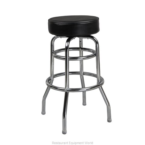 Just Chair C42030X-BLK Bar Stool, Swivel, Indoor