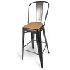 Just Chair G42630-PS-GR2 Bar Stool, Indoor
