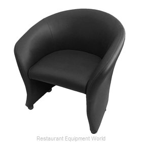 Just Chair LA556-BLK Chair, Lounge, Indoor