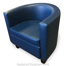 Just Chair LA587-BLK Chair, Lounge, Indoor