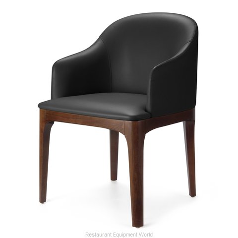 Just Chair LA588-BLK Chair, Lounge, Indoor